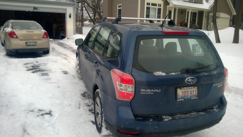 Illustration for article titled 2014 Subaru Forester: An Oppo Review/Can it drift?